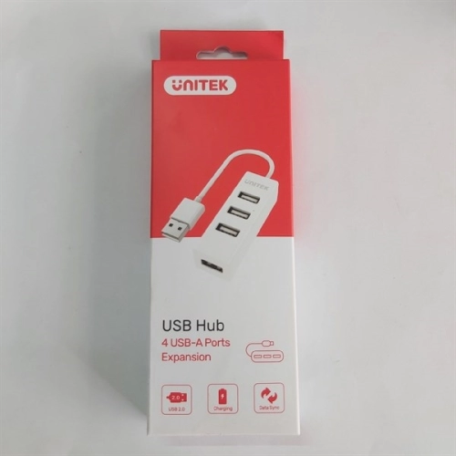 display Bộ HUB chia cổng USB 4 cổng Unitek Y2146 2.0 2
