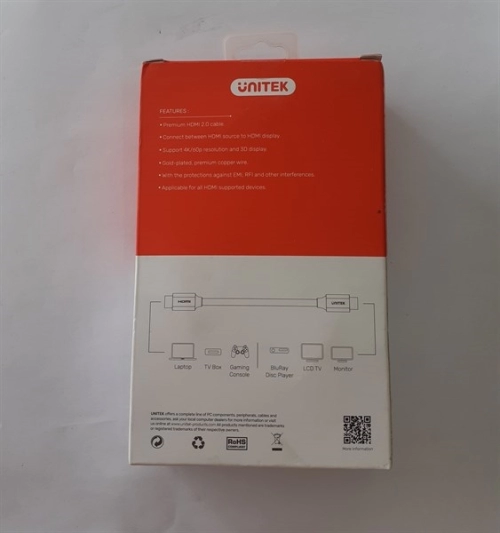 display Cáp HDMI 1.5m Uniteck Y-C137M 4