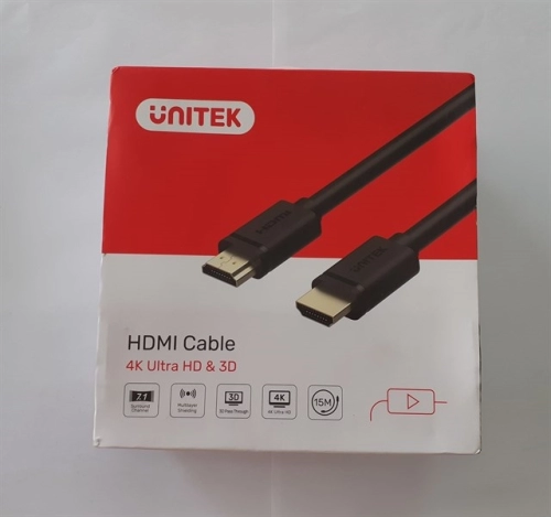 display Cáp HDMI 15m Unitek Y-C143M 4K 3