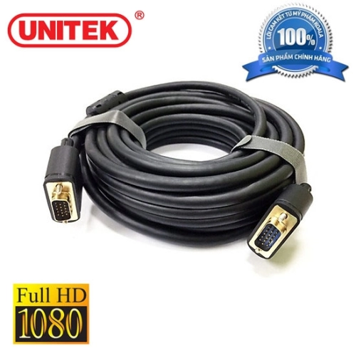 display Cáp VGA 10m Unitek Y-C506G 3