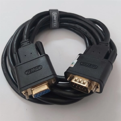Cáp com nối dài 3m Unitek YC708ABK com 9 - DB9 RS232