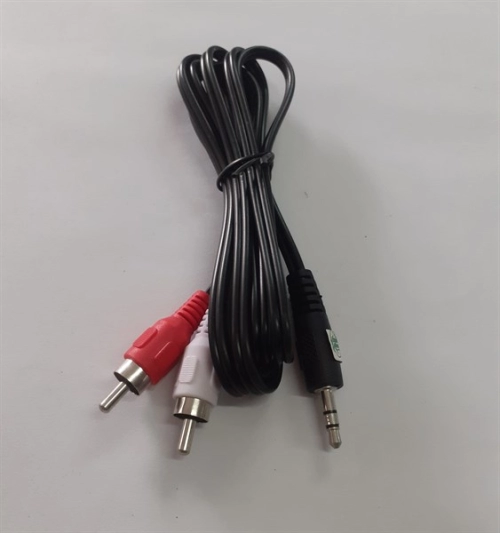 Cáp loa 1-2 1.5m Unitek Y-C 904 S (Cáp loa 1 đầu 3.5mm ra 2 RCA)